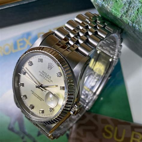 rolex datejust 16234 36mm 1989|rolex datejust price guide.